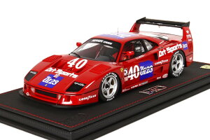 BBR 1/18 �t�F���[�� F40 LM #40 IMSA �g�s�[�J �h���C�o�[ �W���u�[�r�� �V�����b�T�[ BBR 1:18 Ferrari F40 LM #40 IMSA Topeka Drivers Jabouville Schlesser