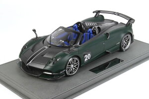 BBR 1/18 pK[j EAC [hX^[ BC }bg _[NO[ 48BBR 1:18 Pagani Huayra Roadster BC Matt Dark Green Limited Edition 48pcs