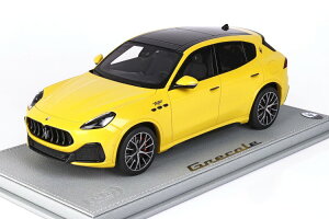 BBR 1/18 }ZeB OJ[ gtFI CG[BBR 1:18 Maserati Grecale Trofeo Yellow