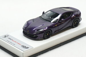 BBR 1/43 tF[ 812 X[p[t@Xg oCIbg zCgU[x[X 20BBR 1:43 Ferrari 812 superfast in color hong kong violet set on white leather base limited 20 pieces