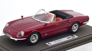 BBR 1/18 tF[ 365 JtHjA XpC_[ 1967 bh^bN 200BBR 1:18 Ferrari 365 California Spider 1967 redmetallic Limited Edition 200 pcs