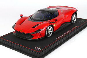 BBR 1/18 tF[ fCgi SP3 ACRi V[Y bhBBR 1:18 Ferrari Daytona SP3 Icona Series Closed Roof - Red Corsa 322