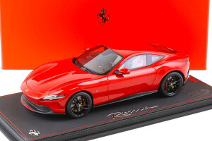 BBR 1/18 �t�F���[�� ���[�} ���b�\�E�R���T 322 ���b�h/�u���b�N �z�C�[�� 24�����BBR 1:18 Ferrari Roma Rosso Corsa 322 red/black wheels - Limited 24 pcs.