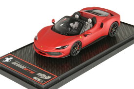 BBR 1/43 フェラーリ 296 GTS スパイダー 2022 ROSSO F1 SF75 マットレッド 50台限定BBR 1:43 Ferrari 296 GTS SPIDER 2022 ROSSO F1 SF75 - MATT RED Limited Edition 50 pcs