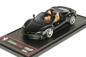 BBR 1/43 tF[ 296 GTS SPIDER 2022 j[ubN fCgi 50BBR 1:43 Ferrari 296 GTS SPIDER 2022New Black Daytona Limited Edition 50pcs