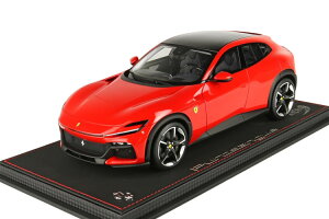 BBR 1/18 tF[ vTOG bh J[{t@Co[[tBBR 1:18 Ferrari Purosangue Red Corsa 322-Carbon Fiber Roof
