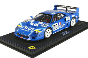 BBR 1/18 �t�F���[�� F40 #56 LM ���}�� 1996 �p�C���b�g�y�����[�V���O BBR 1:18 Ferrari F40 No.56 LM Le Mans 1996 Pilot Pen Racing M. Ferte O. Thevenin N.Leboissetier