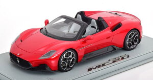 BBR 1/18 }ZeB MC20 `F 2023 bh^bN V[P[Xt 36BBR 1:18 MASERATI MC20 Cielo 2023 redmetallic with ShowCase Limited 36 pcs