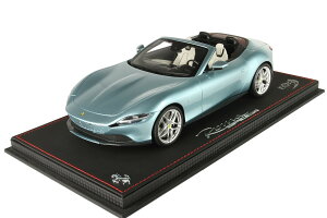 BBR 1/18 tF[ [} XpC_[ I[v[t ^bN ZXe gr 180BBR 1:18 Ferrari Roma Spider Open Roof Metallic Celeste Trevi Limited 180 pcs.