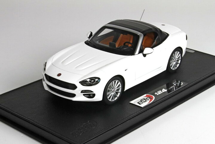 楽天市場】BBR 1/18 フィアット 124 スパイダー ソフトトップ 2016 
