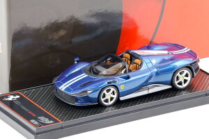 BBR 1/43 tF[ fCgi SP3 CRiV[Y u[Au_r/u[XgCv 48BBR 1:43 Ferrari SP3 Daytona Series Icona Blu Abu Dhabi/blue stripes Limited 48 pcs