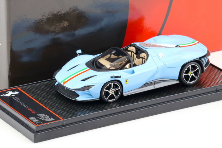 楽天市場】BBR 1/43 フェラーリ デイトナ SP3 イコナシリーズ アズーロ 