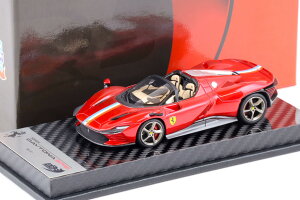 BBR 1/43 tF[ fCgi SP3 CRiV[Y b\ tIR OX/t`XgCv J[{x[X 37BBR 1:43 Ferrari SP3 Daytona Series Icona Rosso Fuoco Gloss/French stripe CARBON BASE Limited 37 pcs