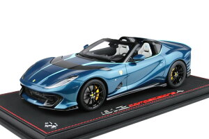 BBR 1/18 tF[ 812 RyeBcBI[l A XpC_[ 2022 Jvu[ u[O[^bN V[P[Xt 90BBR 1:18 FERRARI 812 COMPETIZIONE A SPIDER 2022 CAPRI BLUE BLUE GREEN METTALIC 