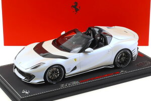 BBR 1/18 �t�F���[�� 812 �R���y�e�B�c�B�I�[�l �A �X�p�C�_�[ 2022 �r�A���R�I���_�}���[�i�}�b�g �z���C�g 136�����BBR 1:18 Ferrari 812 Competizione a spider 2022 Bianco Onda Marina matt white Limited 136 pcs.