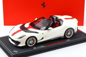 BBR 1/18 tF[ 812 RyeBcBI[l A XpC_[ 2022 rARC^A }bgzCg/bh V[P[Xt 70BBR 1:18 FERRARI 812 COMPETIZIONE A SPIDER 2022 BIANCO ITALIA MATT WHITE/RED W