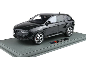 BBR 1/18 At@ I gi[ F[`F vOC nCubh 2023 l At@ ubN V[P[XtBBR 1:18 ALFA ROMEO TONALE VELOCE PLUG IN HYBRID 2023 NERO ALFA BLACK WITH SHOWCASE
