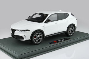 BBR 1/18 At@ I gi[ F[`F vOC nCubh 2023 rAR At@ zCg V[P[XtBBR 1:18 ALFA ROMEO TONALE VELOCE PLUG IN HYBRID 2023 BIANCO ALFA WHITE WITH SHOWCASE