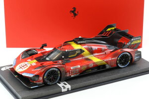 BBR 1/18 �t�F���[�� 499P �D�� ���E�}�� 2023 #51 �G���h �I�u ���[�X �_�[�e�B�[ �o�[�W���� 499�����BBR 1:18 Ferrari 499P Winner Le Mans 2023 #51 End of Race Dirty Version Limited 499 pcs