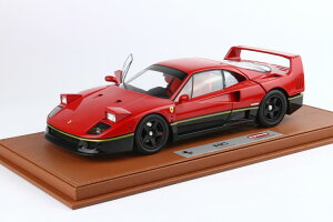 BBRf 1/18 tF[ F40 bh ubN S[hXgCv BBR  102 JBBR MODELS 1:18 Ferrari F40 Red Black Gold stripe BBR Kyosho Limited 102pcs