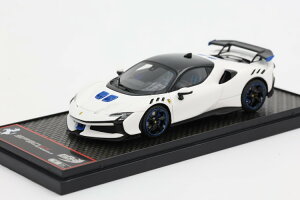 BBR���f�� 1/43 �t�F���[�� SF90 XX �X�g���_�[�� �r�A���R �`�F���r�[�m �z���C�g 24�����BBR MODELS 1:43 FERRARI SF90 XX STRADALE Bianco Cervino white Limited 24pcs