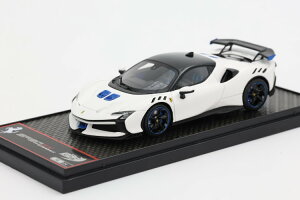 BBR���f�� 1/43 �t�F���[�� SF90 XX �X�g���_�[�� �r�A���R �`�F���r�[�m �z���C�g �u���[ 24�����BBR MODELS 1:43 FERRARI SF90 XX STRADALE Bianco Cervino white Blue Limited 24pcs
