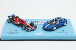 BBRf 1/43 tF[ SF-24 296 GTS XyVo[ }CA~GP 2024 TCcdl JX^}CYfBBR MODELS 1:43 Ferrari SF-24 and 296 GTS special livery Miami GP 2024 customized