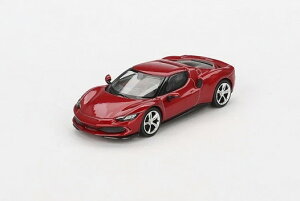 BBR���f�� 1/64 �t�F���[�� 296 GTB 2022 ���b�\�C���� �u���b�N����BBR Models 1:64 Ferrari 296 GTB 2022 Rosso Imola with black interior