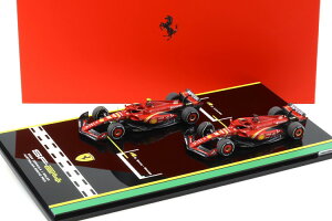 BBR 1/43 フェラーリ SF-24 オーストラリア グランプリ 2024 スペシャルセット ルクレール/サインツ 100台限定BBR 1:43 Ferrari SF-24 Australian GP 2024 Special Set Leclerc/Sainz Limited 100 pcs