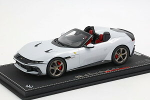 BBR���f�� 1/18 �t�F���[�� 12�`�����h�� V12 830cv �X�p�C�_�[ �I�[�v�� 2024 �r�A���R�A���e�B�R �z���C�g���^���b�N 40�����BBR-MODELS 1:18 FERRARI 12CILINDRI V12 830cv SPIDER OPEN 2024 BIANCO ARTICO WHITE METALLIC