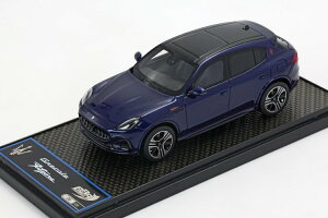 BBRf 1/43 }ZeB OJ[ tHS[ SUV 2022 u[Ce\ u[^bN 20BBR-MODELS 1:43 MASERATI GRECALE FOLGORE SUV 2022 BLU INTENSO BLUE METALLIC LIMITED 20 pcs