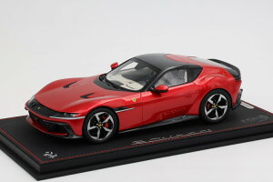 BBR 1/18 tF[ 12Vh N[y V12 830cv 2024 b\F1 2007 bh^bN V[P[Xt 48BBR 1:18 FERRARI 12CILINDRI COUPE V12 830cv 2024 ROSSO F-1 2007 RED METALLIC WITH SHOWCASE LIMITED 48 pcs