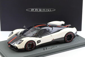 BBR 1/18 pK[j EgsA rARxj[ zCg J[{ 50BBR 1:18 Pagani Utopia Bianco Benny white Carbon Limited 50 pcs