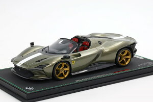 BBR���f�� 1/18 �t�F���[�� �f�C�g�i SP3 �I�[�v�����[�t �A�C�R�i 2022 �V���[�P�[�X�t�� ���F���f �}���c�H�[�j ���`�h �O���[�����^���b�N 24�����BBR-MODELS 1:18 FERRARI DAYTONA SP3 OPEN ROOF ICONA 2022 WI