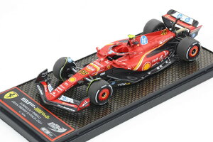 BBR 1/43 �t�F���[�� �t�H�[�~����1 SF-24 �`�[�� �X�N�[�f���A �t�F���[�� #55 �����c�@ �O�����v�� 4�� 2024 �J�����X �T�C���cBBR 1:43 FERRARI F1 SF-24 TEAM SCUDERIA FERRARI N55 4th MONZA GP 2024 CARLOS SAINZ