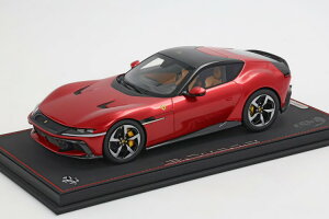 BBR���f�� 1/18 �t�F���[�� 12�`�����h�� V12 830�n�� �p�m���~�b�N���[�t 2024 ���b�\�C���� ���b�h���^���b�N 48�����BBR-MODELS 1:18 FERRARI 12CILINDRI V12 830cv PANORAMIC ROOF 2024 ROSSO IMOLA RED METALLIC LIMITED 48 p
