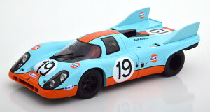 CMR 1/18 |VF 917K #19 E}24ԑϋv[X 1971 Kt Cgu[ CMR 1:18 Porsche 917K No 19 24h Le Mans 1971 Gulf lightblue