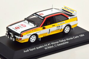 CMR 1/43 AEfB X|[c NAg A2 V[K[ [ eJ 1984 @^[E[ fJ[tCMR 1:43 Audi Sport Quattro A2 Sieger Rally Monte Carlo 1984 R?hrl/Geistdoerfer mit Decals