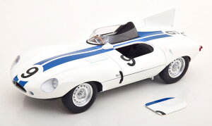 CMR 1/18 �W���K�[ D�^�C�v �����O�m�[�Y #9 24���ԃ��E�}�� 1955CMR 1:18 Jaguar D-Type Longnose No 9 24h Le Mans 1955 Spear/Walters exklusiv f?r Modelissimo
