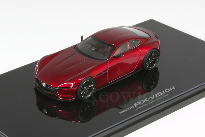 楽天市場】マツダ ディーラー特注 1/43 Mazda RX-VISION COUPE  