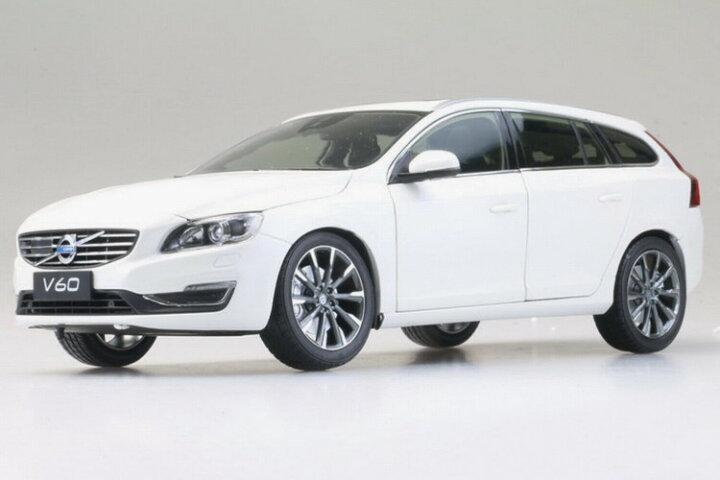 楽天市場】VOLVO特注 1/18 ボルボ V60 SUV ダイキャストホワイト Volvo 