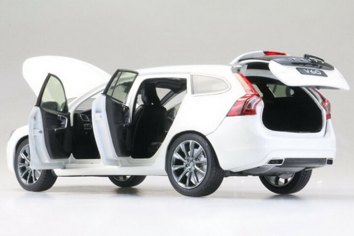 楽天市場】VOLVO特注 1/18 ボルボ V60 SUV ダイキャストホワイト Volvo 