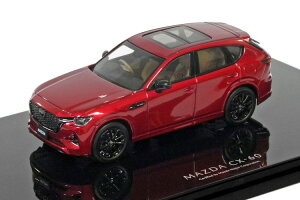 マツダ特注 1/43 マツダ CX-60 2022 Premium Sports ソウルレッドクリスタルメタリック
