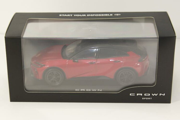 楽天市場】トヨタ特注 1/30 新型 クラウン スポーツ PHEV 2022 カラー 