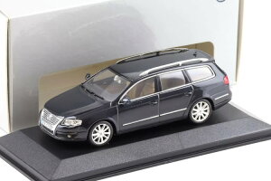 �~�j�`�����v�X 1/43 �t�H���N�X���[�Q�� �p�T�[�g���@���A���g 2005 B6 �u���b�NMinichamps 1:43 Volkswagen Passat Variant