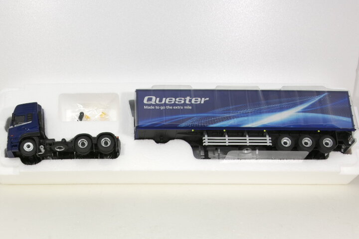 楽天市場】京商 UDトラックス特注 1/50 クエスター 6×4T トラクター + 