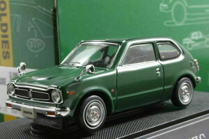 Gu 1/43 z_ VrbN 3hA nCfbNX _CLXgfJ[ 1972 O[Ebbro 1:43 HONDA CIVIC 3-DOOR HI DELUXE DIE CAST MODEL CAR 1972 Green