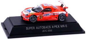 �G�u�� 1/43 �g���^ �X�[�p�[�I�[�g�o�b�N�X A'PEX MR-S #31 �I�����WEBBRO 1:43 TOYOTA SUPER AUTOBACS A'PEX MR-S N31 ORANGE