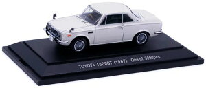 �G�u�� 1/43 �g���^ 1600 GT 5 �z���C�gEBBRO 1:43 TOYOTA 1600 GT 5 WHITE