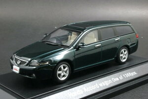 �G�u�� 1/43 �z���_ �A�R�[�h ���S�� CM2 2002 �o�[�����g�O���[�� �p�[��Ebbro 1:43 Honda Accord Wagon CM2 2002 Vermont Green Pearl